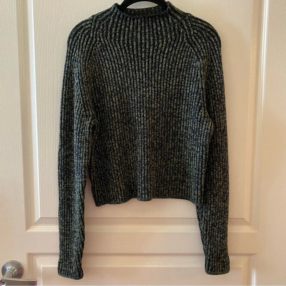 LULULEMON Cotton-Cashmere Blend Mock Neck Sweater - 4